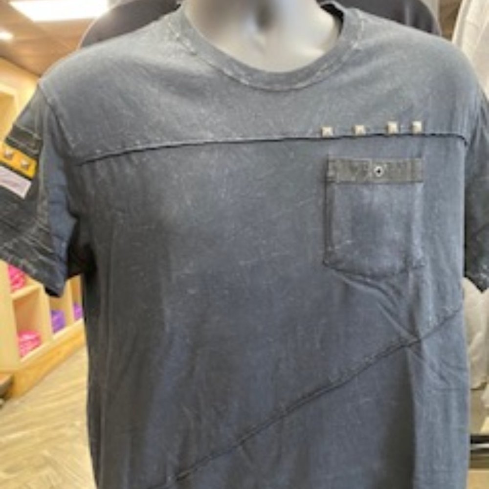 Men's Rebel Spirit Black Tee, Sizes Medium and XL Available